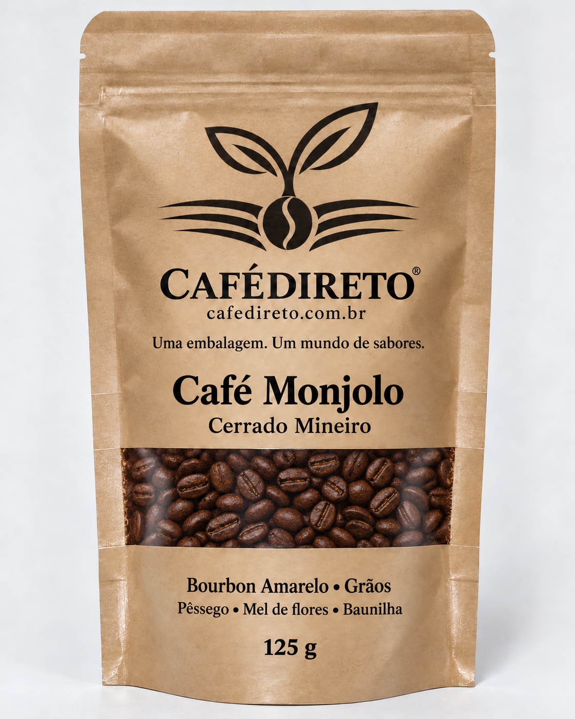 Café Monjolo 125g - Grãos