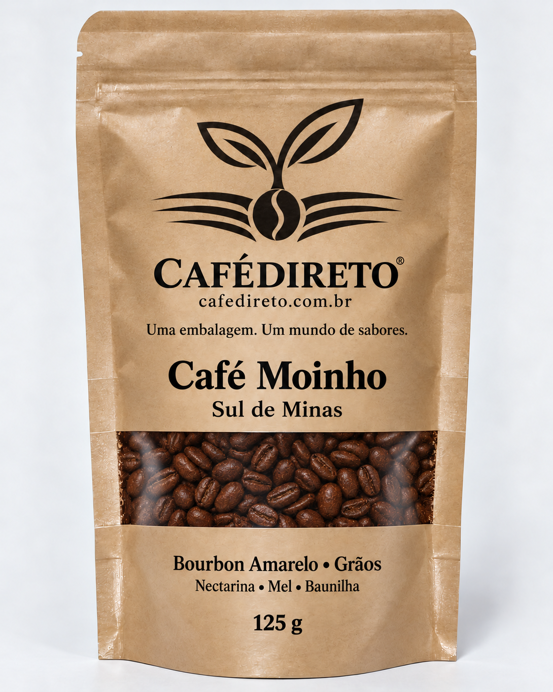 Café Moinho 125g - Grãos