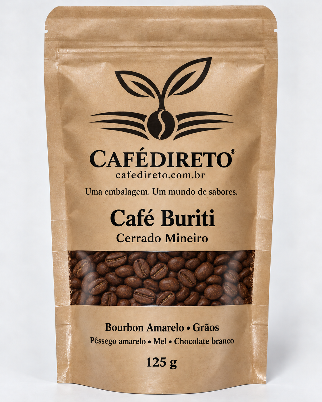 Café Buriti 125g - Grãos