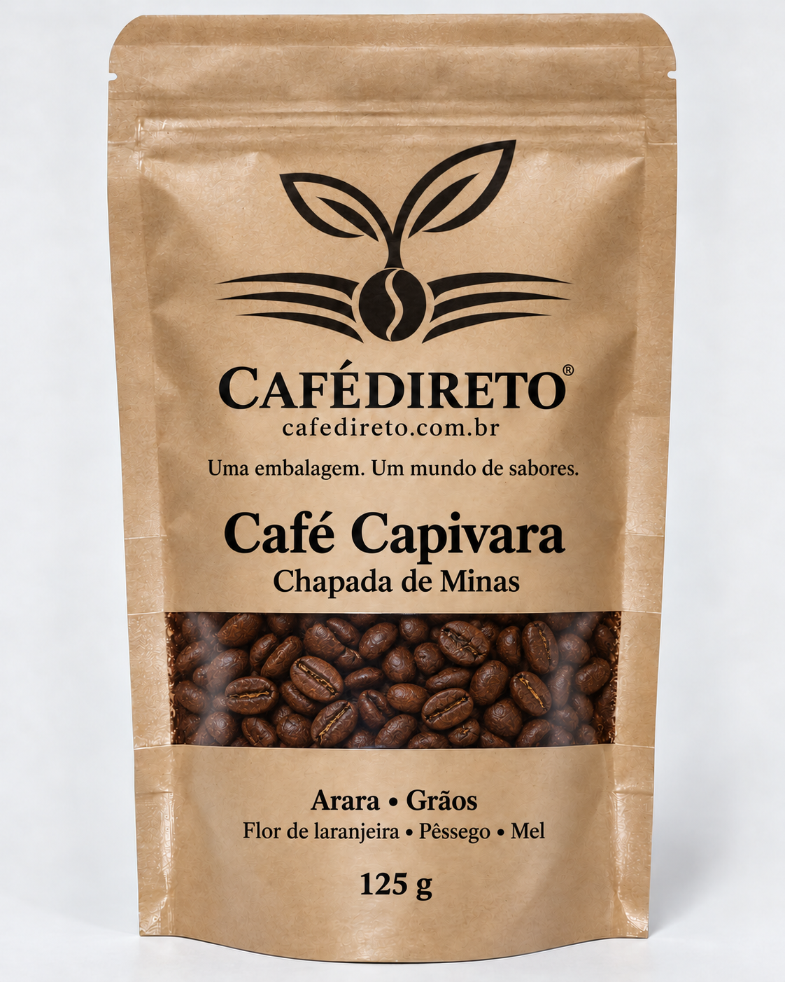Café Capivara 125g - Grãos