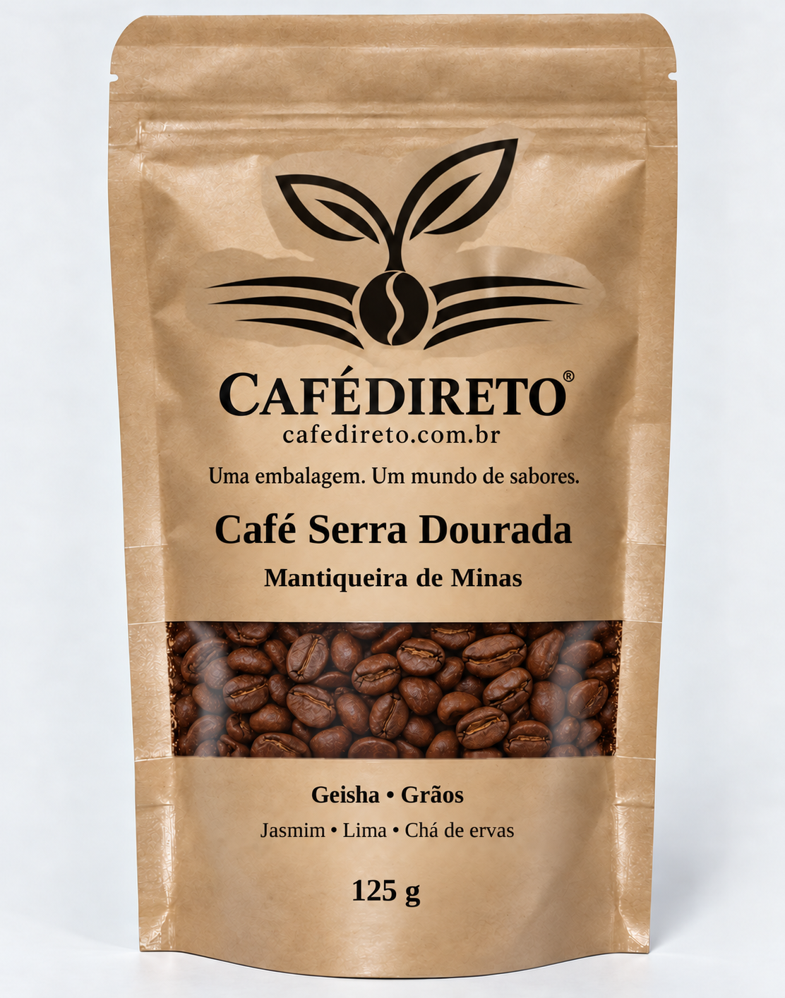 Café Serra Dourada 125g - Grãos